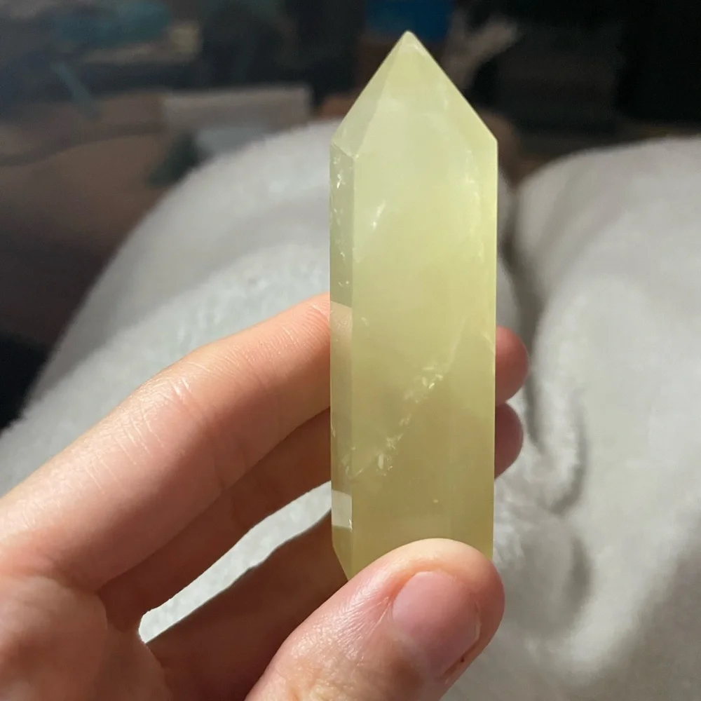 Natural Citrine Crystal Point Tower - Picture 5 of 7